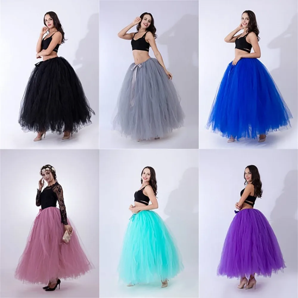 Puffy Tulle Petticoat For Adults Women Tutu Ballet Underskirt Ballet Princess Pettiskirts Lolita Dress Cocktail Party Jupon Robe