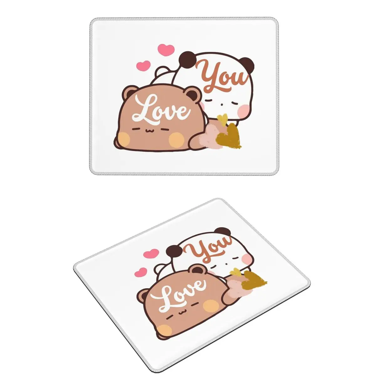 الدب والباندا Bubu Dudu بالون ماوس الوسادة الكمبيوتر لوحة المفاتيح ماوس حصيرة الألعاب الكمبيوتر المحمول مكتب حصيرة مكتب الملحقات الجدول الحصير