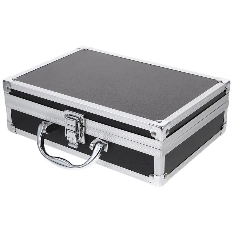 Handheld Container Multi-functional Tool Briefcase Aluminium Case Gadget Storage Box