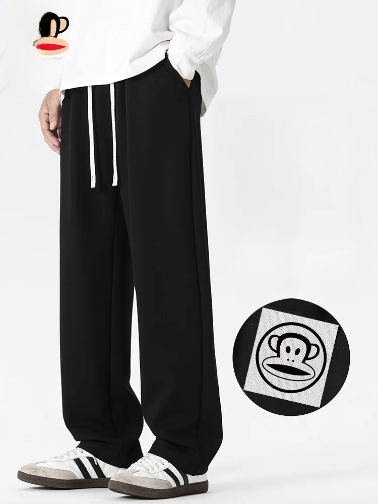 

Мужские повседневные брюки Paul Frank: новые, удобные, свободные, прямого кроя, универсальные, струящиеся, длинные, для осени, спорта и отдыха