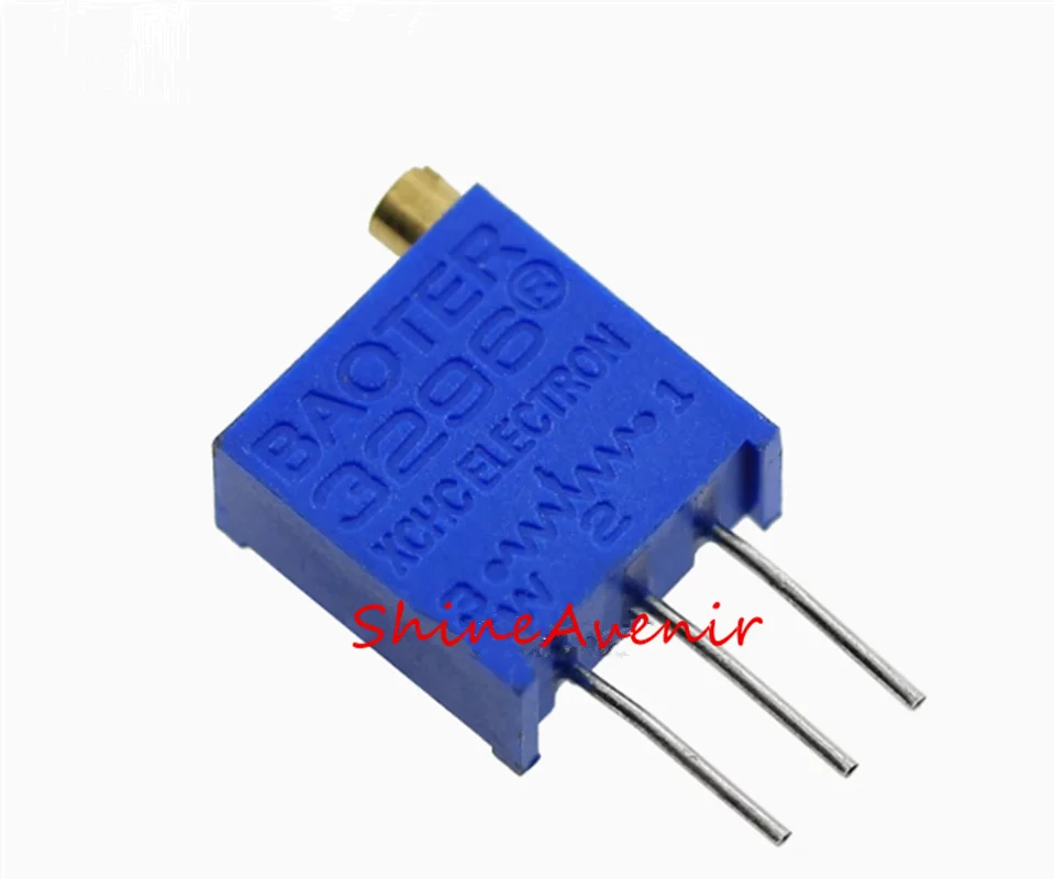 10PCS 3296W-102 1K, 3296W-103 10K, 3296W-104 100K, top ,adjustable precision multi turn adjustable potentiometer W102 W103 W104