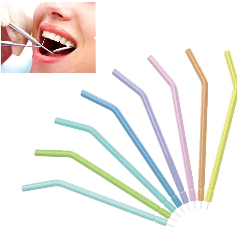 1/10/25Pcs Disposable Dental Triple Air-Water Syringe Tips High Quality Three Ways Syringe Water Air Head Nozzles For Dentist