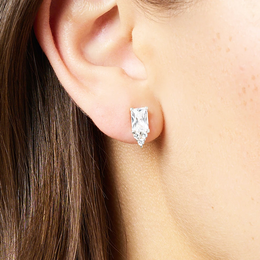 Elegante Design-Ohrstecker, stilvoller, feiner Schmuck für Frauen, romantisches Geschenk aus reinem 925er-Sterlingsilber – Detail 2