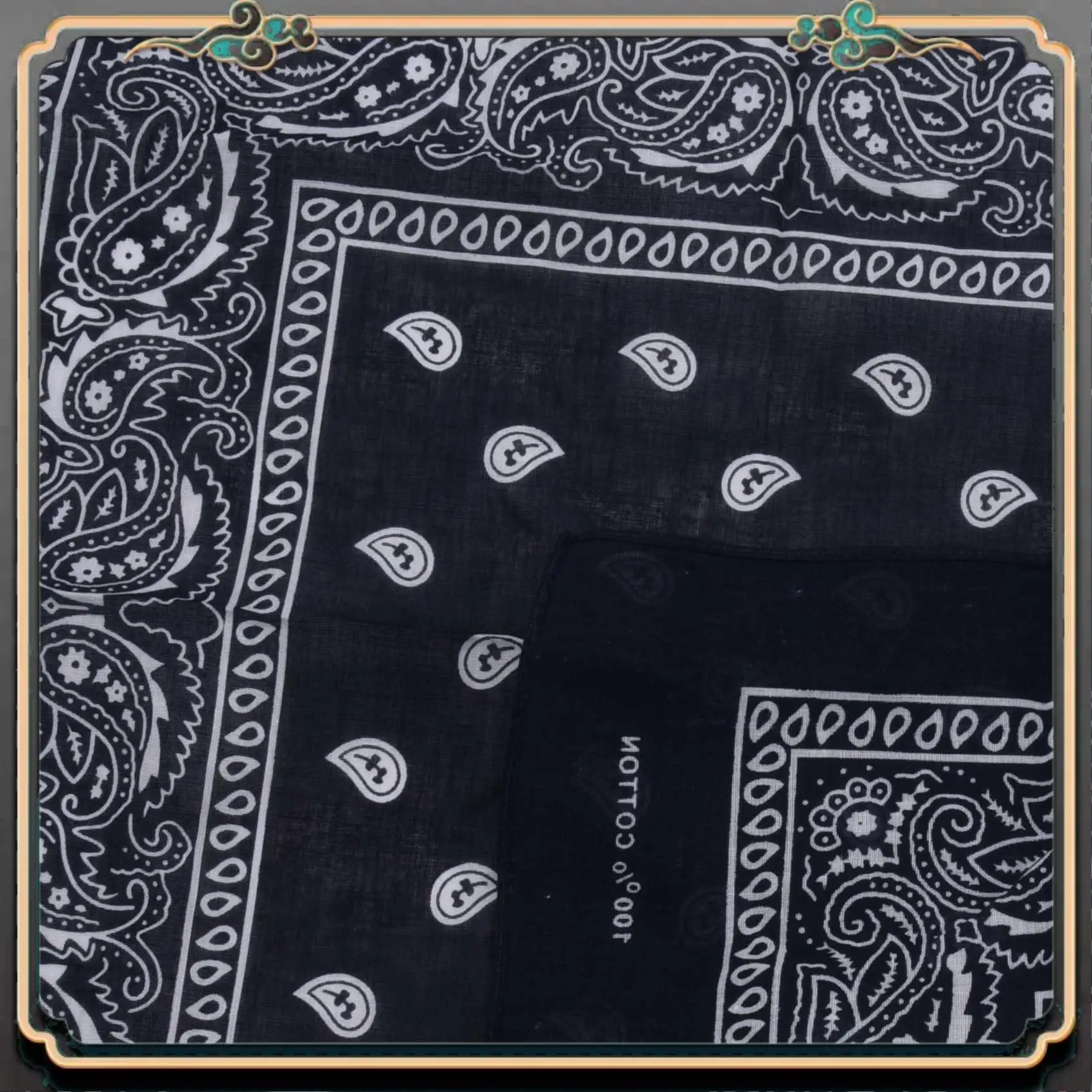 

B11A-Набор из 3-х банданов с узором пейсли для мужчин и женщин 57 х 57 см