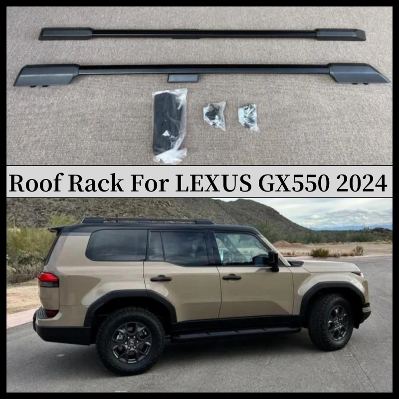 Roof Rack For LEXUS GX550 2024 2025 2026 High Quality Aluminum Alloy Rails Bar Luggage Carrier Top Racks Rail