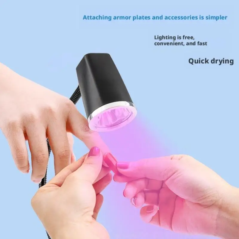 SHINEKNOT Intelligent Touch Sensitive Nail Lamp UV Nail Plate Diamond Attachment Extended Nail Quick Drying Shaping Purple Light