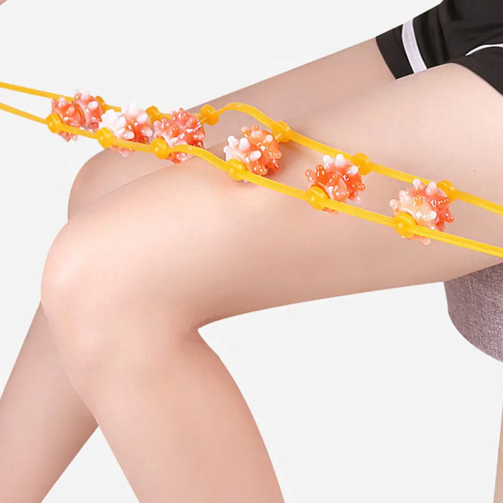 

1pc Massage Roller Portable Muscle Relief Tool For Neck Shoulder Back Leg Pain Relief Roller Massager Body Massager