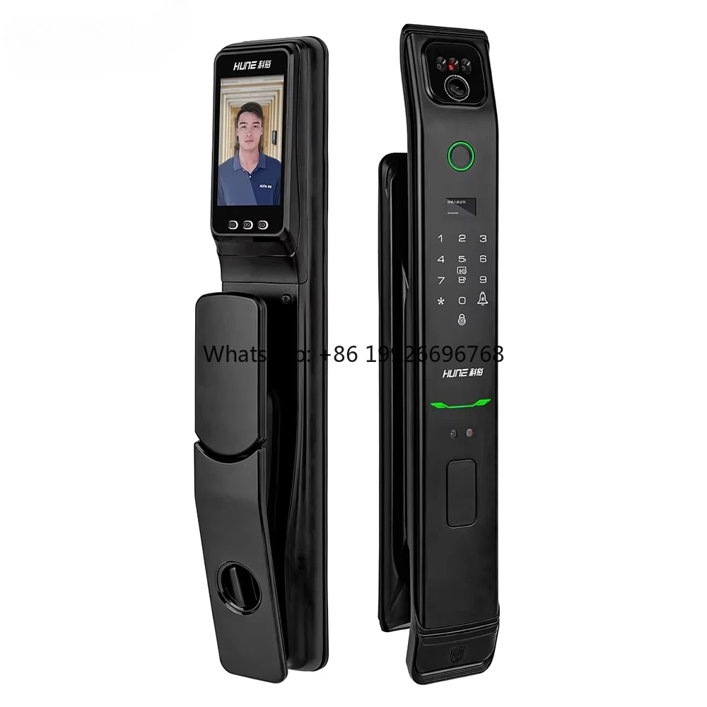 

Digital Internal Panel Lock Electronic Fingerprint Lock for Door With Camera 3D Face Recognition Smart Door Lock