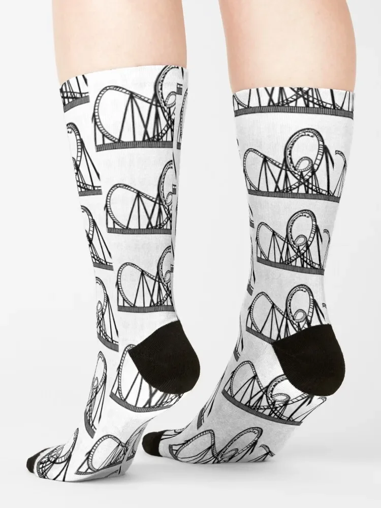 Achterbahn Tycoon Socken niedlichen Wanderschuhe Socken Mädchen Männer