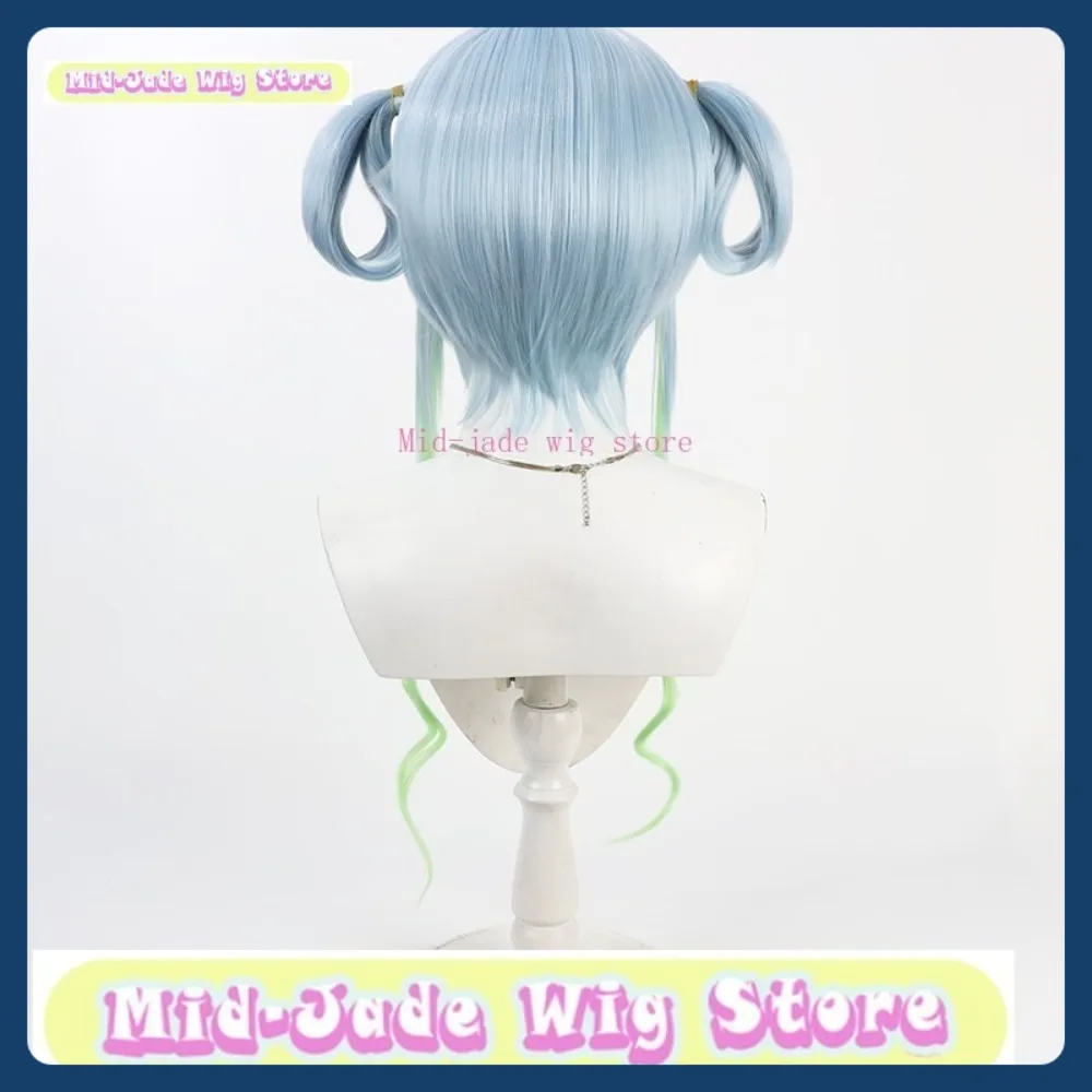Mid-jade Wig Store Ongeki Suzu Island Aris Cosplay Wig Anime Game Role Playing Synthetic Hair Halloween Party