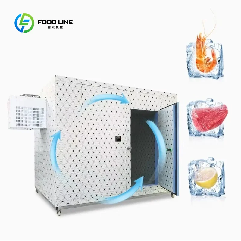 Customized Mobile Freezer Trailer Refrigerated Trailer Cool Room Walk in Freezer Outdoor Portable Cold Room Storage Unit