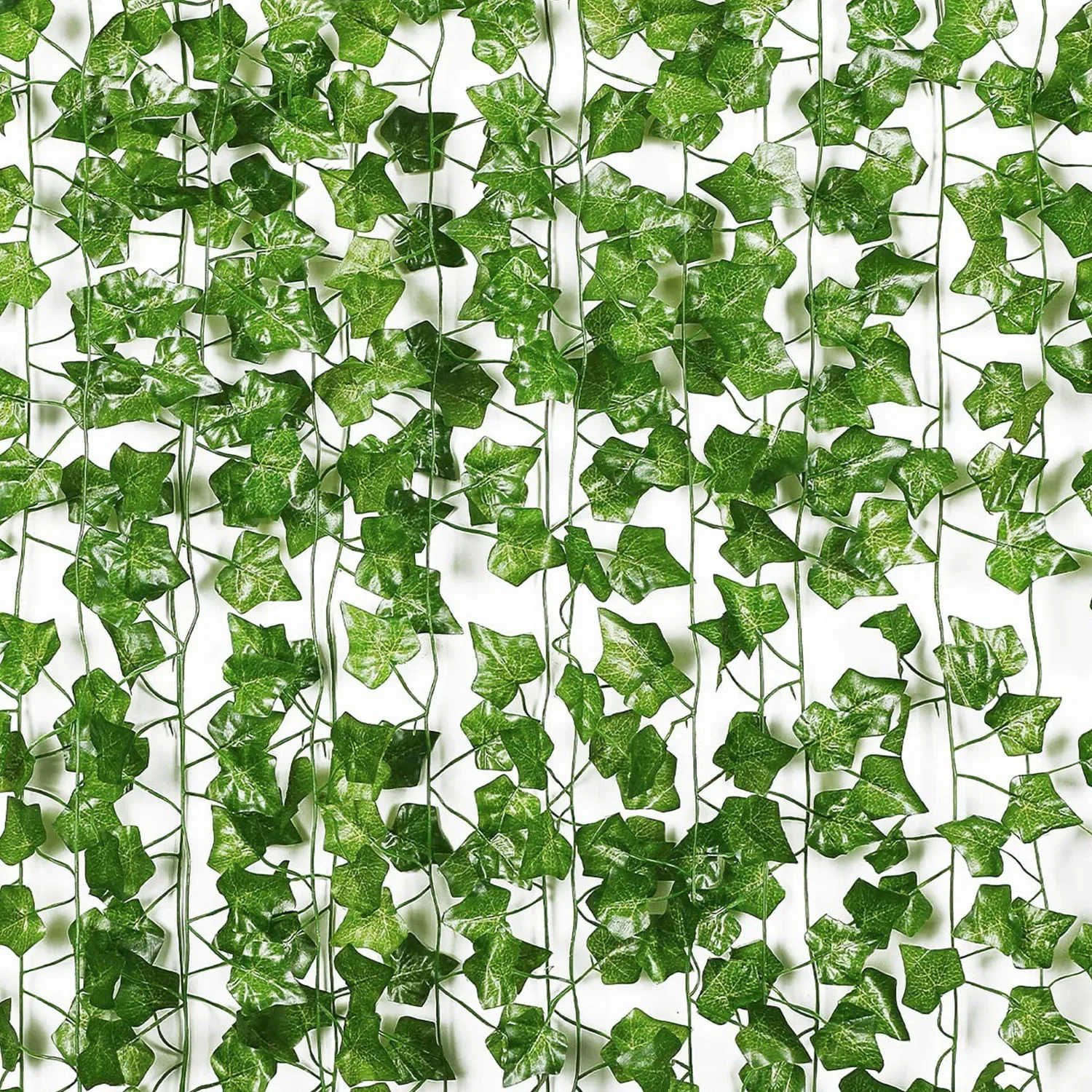 

1Pc 200Cm Green Vine Silk Artificial Ivy Hanging Leaf Garland Plant Leaf Home Wedding Garden Bathroom Decoration Florero