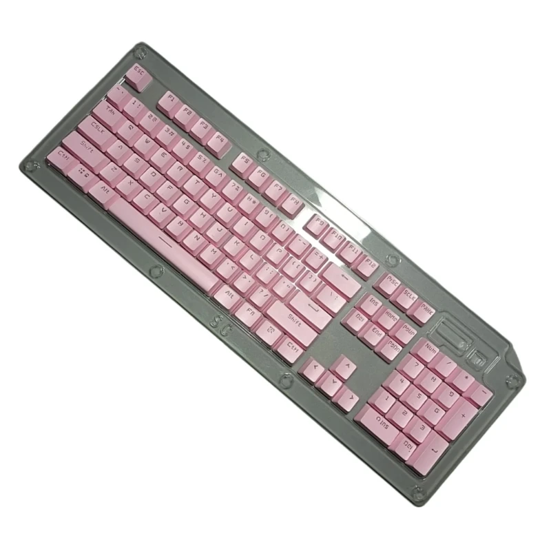 DN59 Volledige Set PBT Keycaps voor K70 K68 K63 Mechanische Gaming Toetsenborden, 104 Toetsen