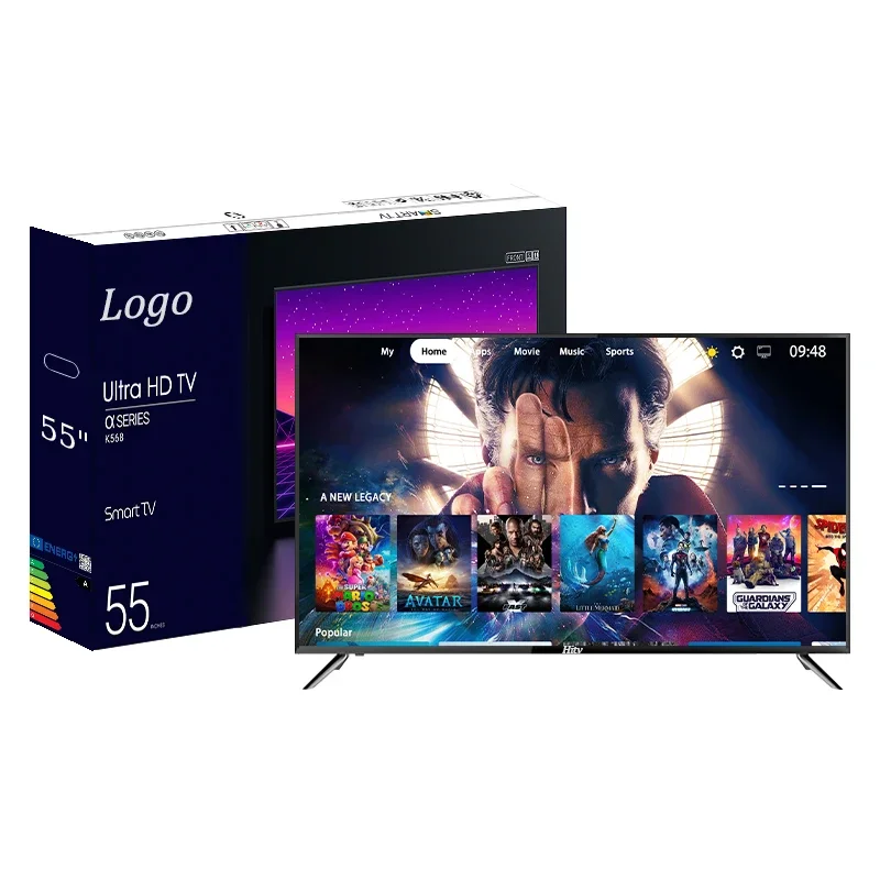 Factory Price 55 Inch 4K Ultra HD LED Smart TV With Android Operating System