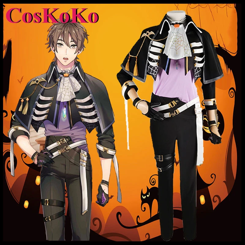 

CosKoKo Eiden Cosplay Anime Game Nu: Carnival Costume Fashion Uniform Full Set Halloween Carnival Party Role Play Clothing New