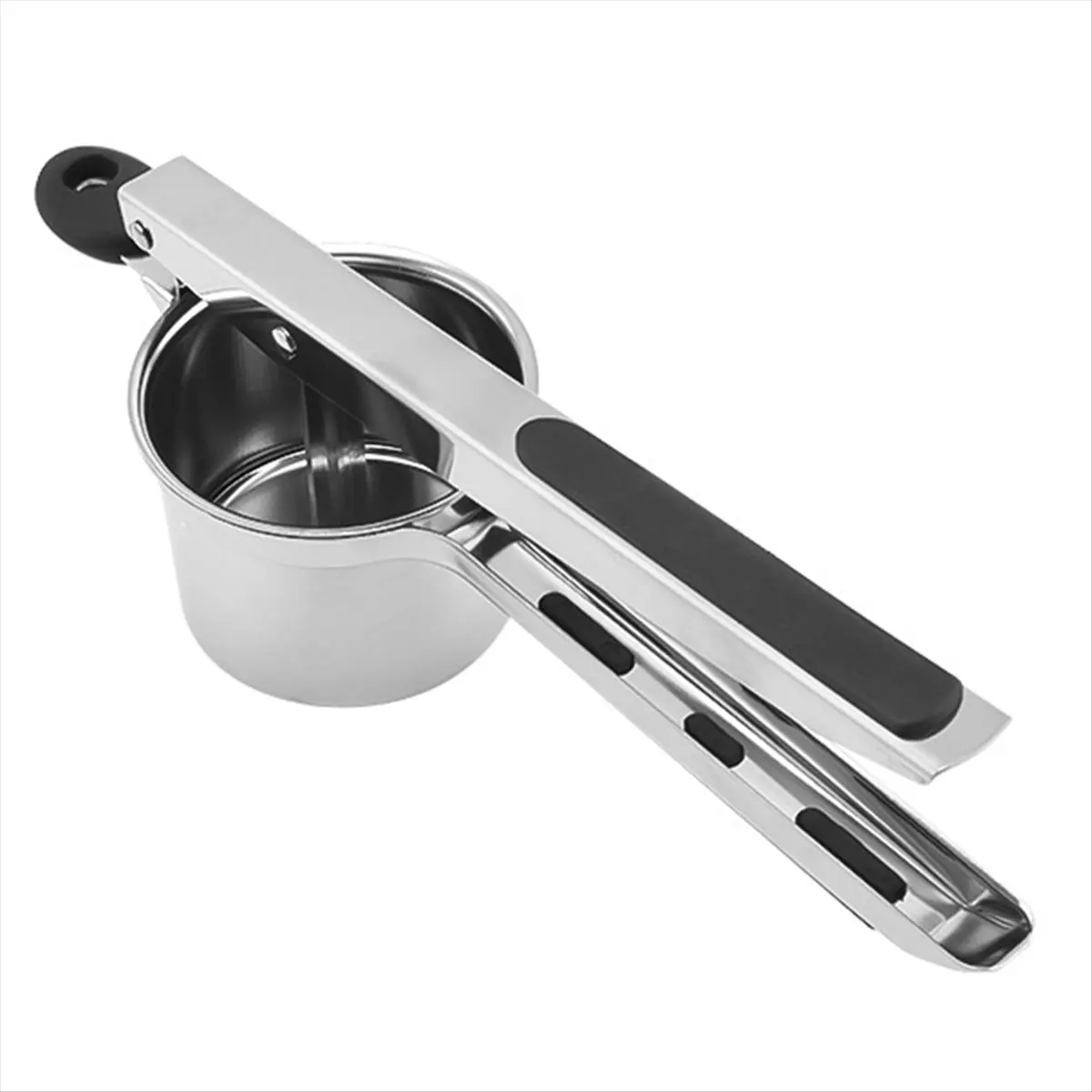 belong Potato Ricer, Heavy Duty Stainless Steel Potato Masher and Ricer Kitchen Tool, Mash Kitchen Gadget