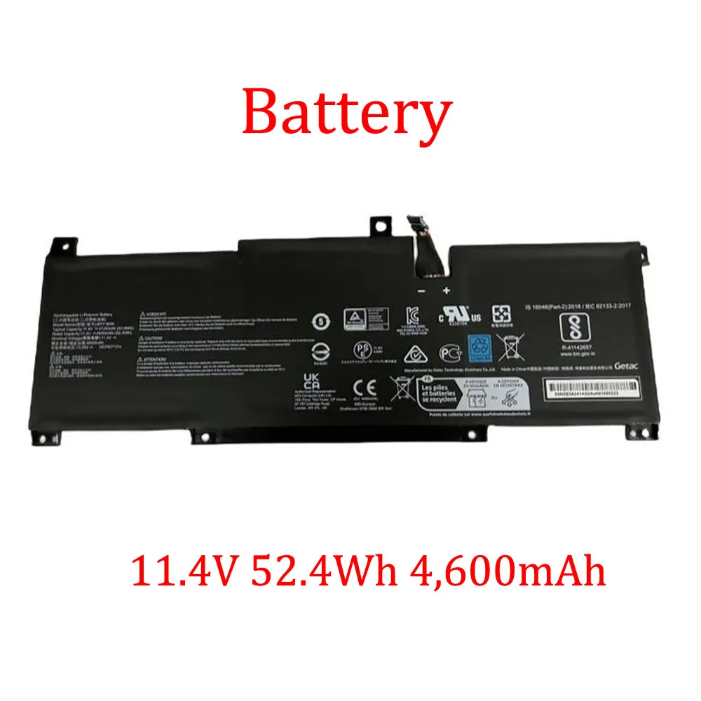 Laptop Battery For MSI Prestige 14 A12UC A12SC 11.4V 52.4Wh 4600mAh New