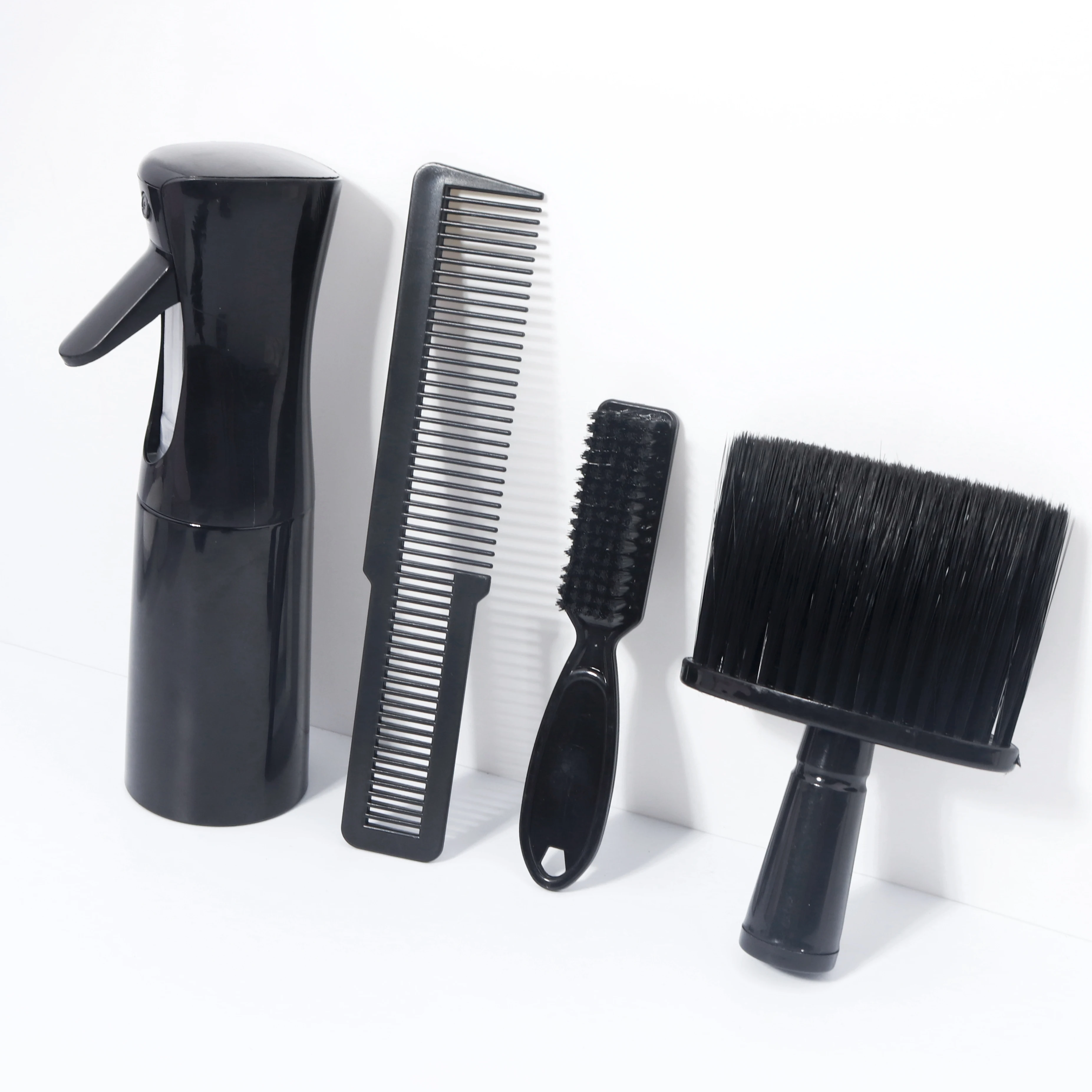 3/4/5pcs/lot Black Hair Comb Set Styling Hairdressing Comb Men\'s hair comb Barber Training Tail Comb Salon Studio HairCut Comb