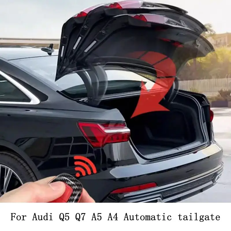 

Для Audi Q5 FY Q7 4M Q5L A5 A4 B9Key Control Электрический модуль задней двери, переоборудованный автоматический подъемный электрический модуль замка задней двери