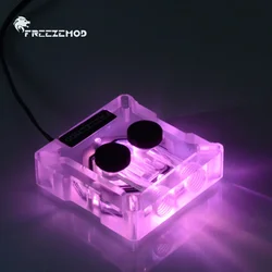 FREEZEMOD GPU Core Water Cooling Block For 43-53 Hole Pitch VGA Radiator
