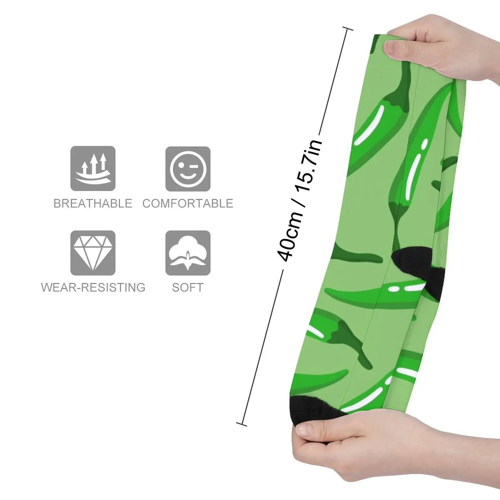 Medium chilli pattern 4 Socks Thermal socks man winter Men's winter thermal socks socks men Sock man