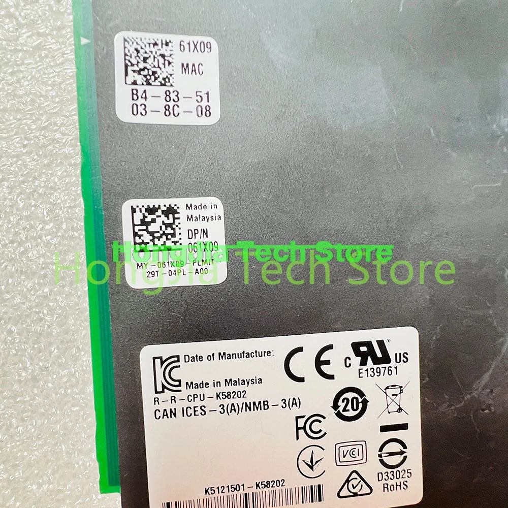 061X09 SFP28 25Gb OCP3.0 Dual Port 10 Gigabit Ethernet Card E810-XXVDA2 61X09