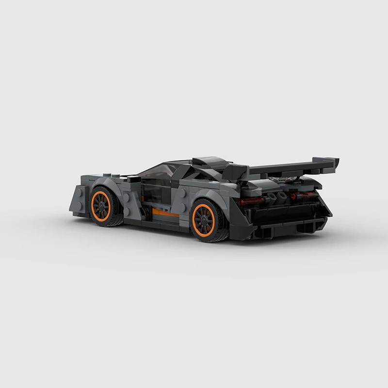 Moc modelo técnico racer carro blocos de construção cidade veículo tijolos conjuntos corrida supercar crianças presente brinquedos senna