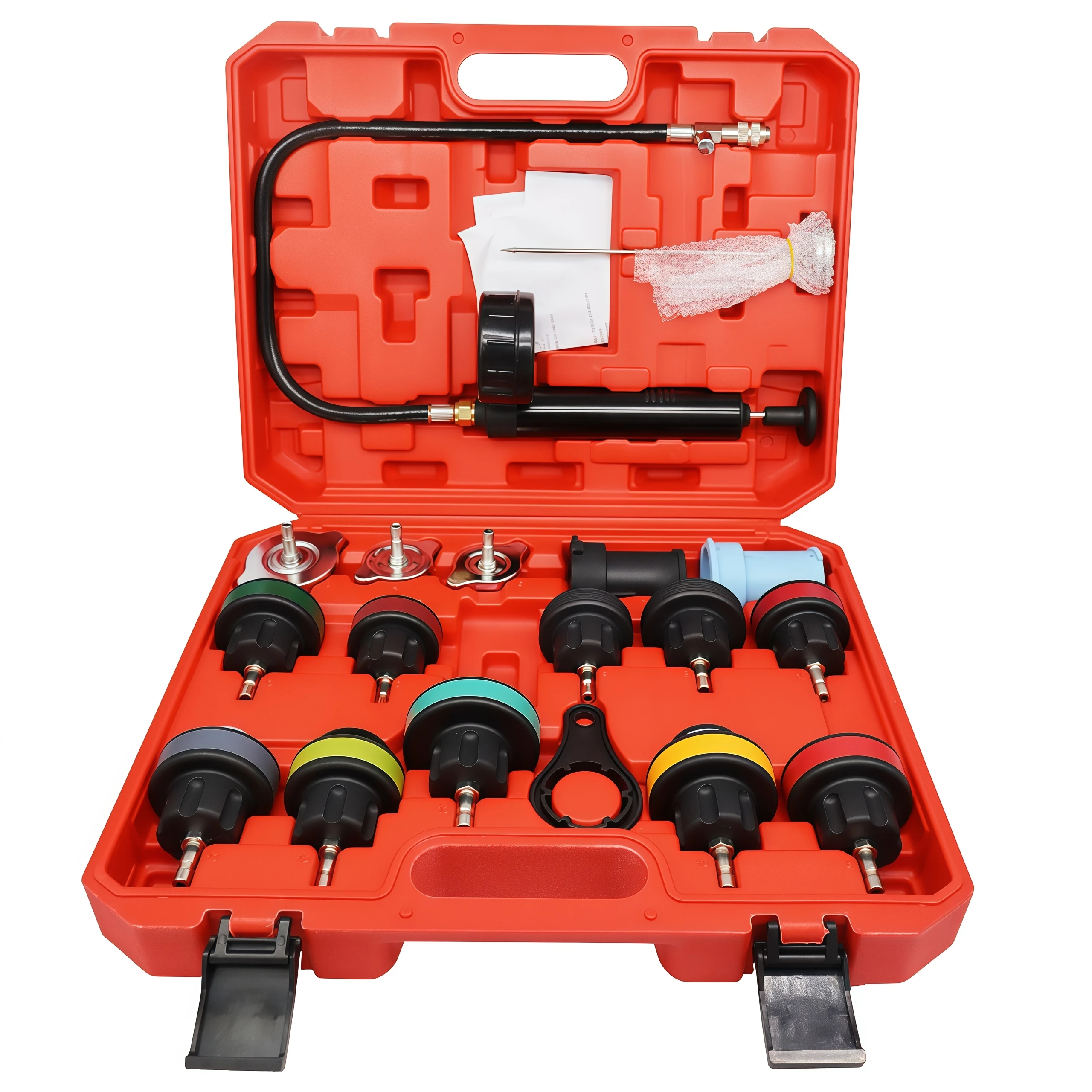 

Water Tank Leak Detector Car Cooling System Tester Kit Cooling System Tester Radiator Tester Kit Leak Detector Tester Kit