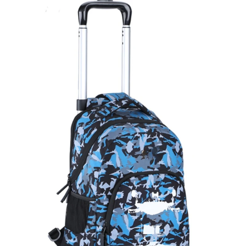 

Detachable trolley schoolbag 18 inch primary and secondary students large-capacity combination trolley rack