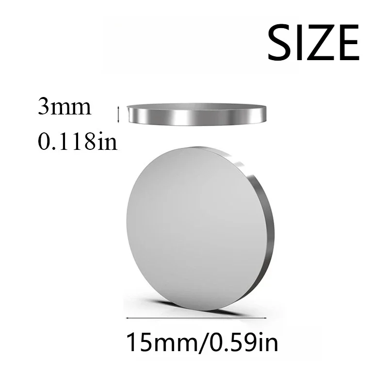 15x3/20x2mm Versatile Circular Magnets Ideal for Whiteboards, Bag Fasteners, Kitchen Organization, Warehouse Tool Storage
