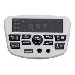 JR1956G Children's Electric Vehicle Power Supply Central Control Switch Multi Functional Bluetooth Music Power Monitor