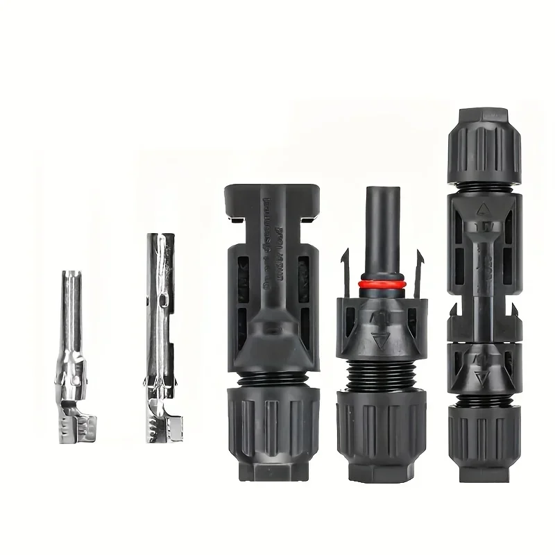 10/20/60/100PCS Photovoltaic Connectors, Solar Cable Connectors, IP67 Waterproof Adapters, DC1000V/30A Used for 2.5/4/6mm2 Cable image 3