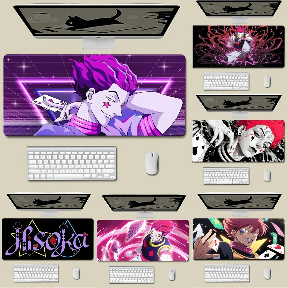 H-Hunter X H-Hunter H-Hisoka Mousepad New Arrivals Large Gaming Mousepad L XL XXL Gamer Mouse Pad Size For Keyboards Mat