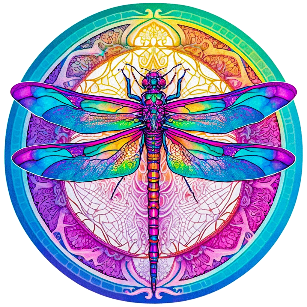 Colorful Dragonfly Wooden Puzzle Creative Variety Of Special Shapes Creative Gifts For Boys And Girls Birthday Gifts For Adults