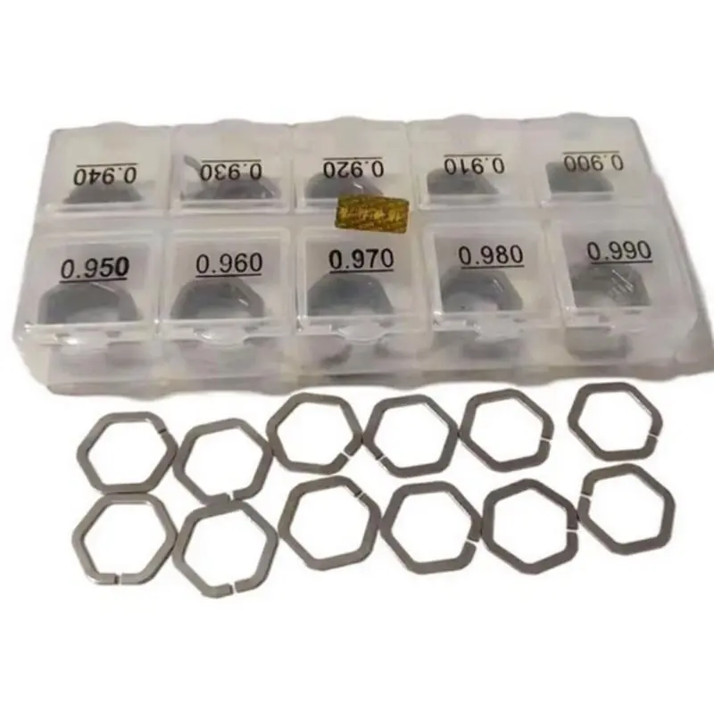 

For Siemens For Armature Lift Adjusting Shim 50Pcs 0.90-0.99 Common Rail Piezo Injector Gasket Injector Washer Repair Tools-M53K