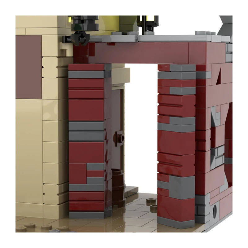 1389 Piezas Juego de Construcción Modular MOC Personalizable, Bloques Educativos Populares, Ladrillos de Diseño para Niños, Modelo Simple, Juguete DIY, Regalo de Navidad