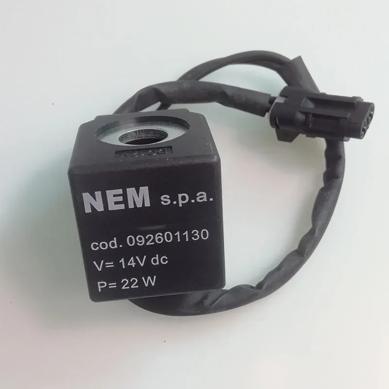 

REXROTH Lovol Excavator Fittings Coil NEM s.p.a Excavator Solenoid Valve Coil Rotary Safety Lock Pilot Inner 13mm Height 38.5mm