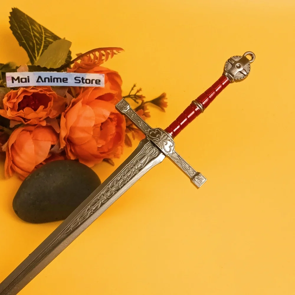 8.6in Red Elden Katana Metal Anime Blade Japanese Katana Real Ninja Knife Elden Damascus Sword Original Samurai Sabre Toy Gift