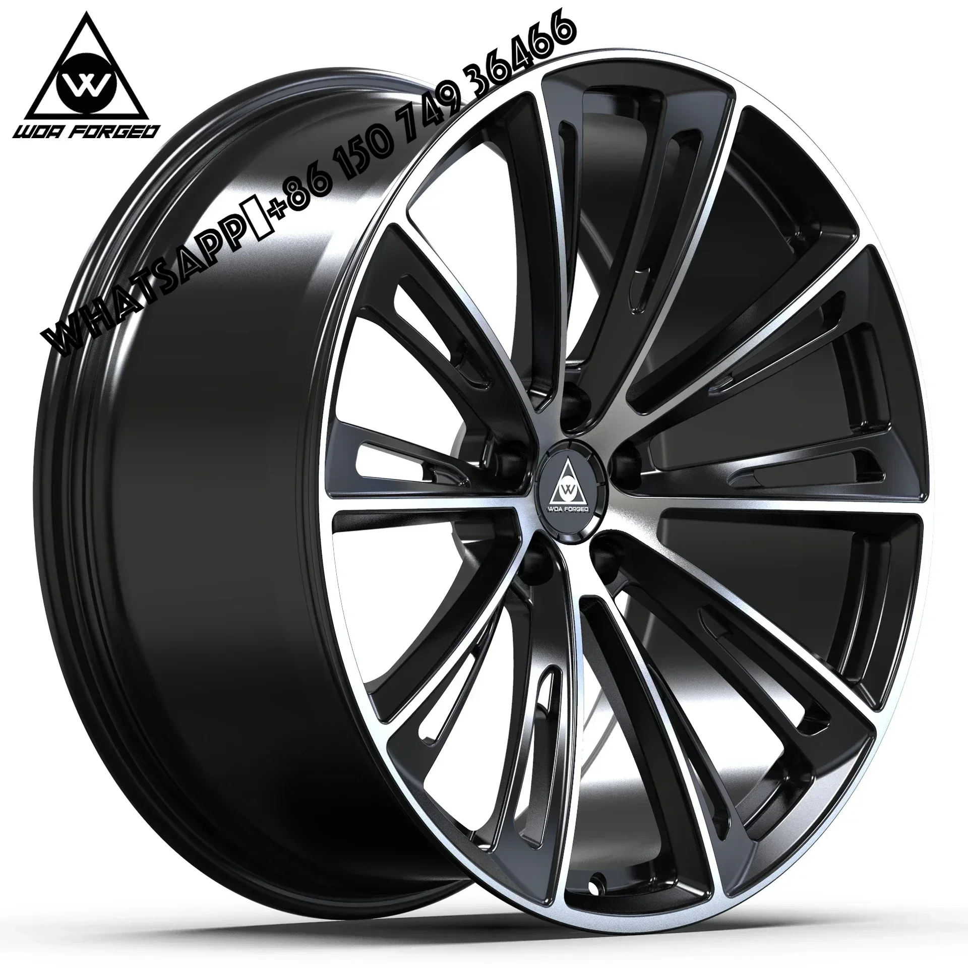 

6061-T6 Forged Wheels OEM Design Luxury Rim 16 17 18 19 20 21 22 Inch Custom Passenger Car Wheel 10 Spoke Rims for Audi 5x112
