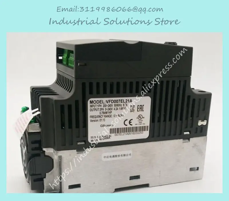 VFD004EL21A VFD007EL21A VFD007EL23A VFD015EL21A VFD022EL21A VFD002EL11A VFD004EL11A VFD007EL11A VFD002EL Inversor nuevo Original