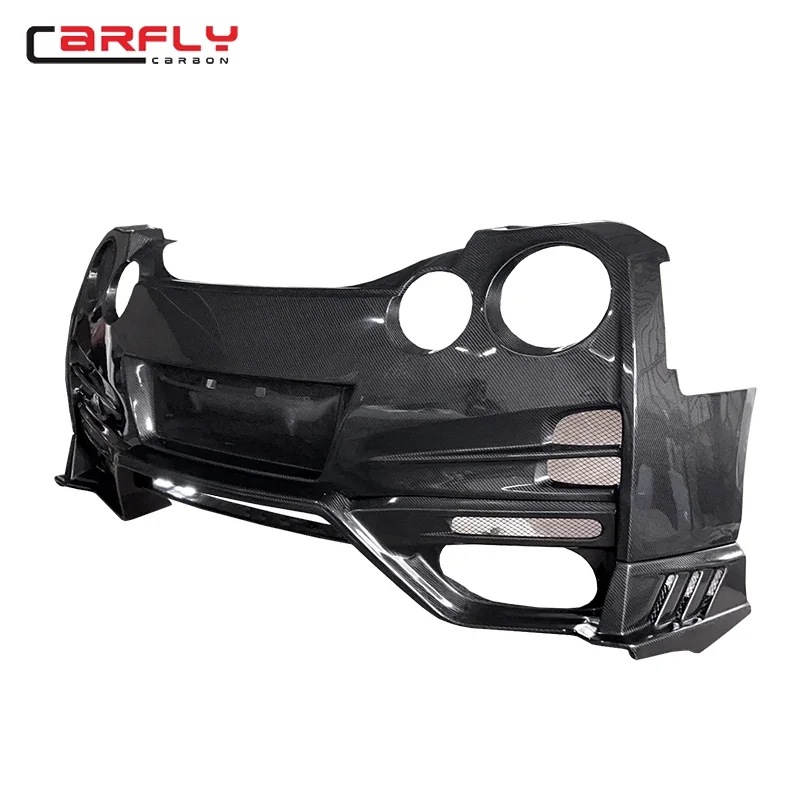 

FRP + Carbon fiber rear Bumper for GTR R35 Bumpers GT-R body kit