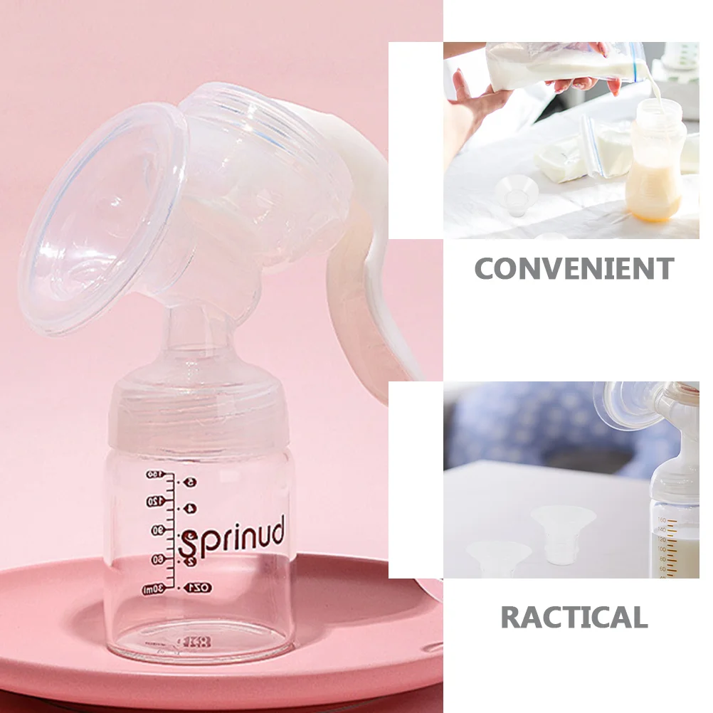 8 Pcs Breast Pump Converter Flange Inserts 15mm Accessories 21mm Silica Gel 19mm Pumps