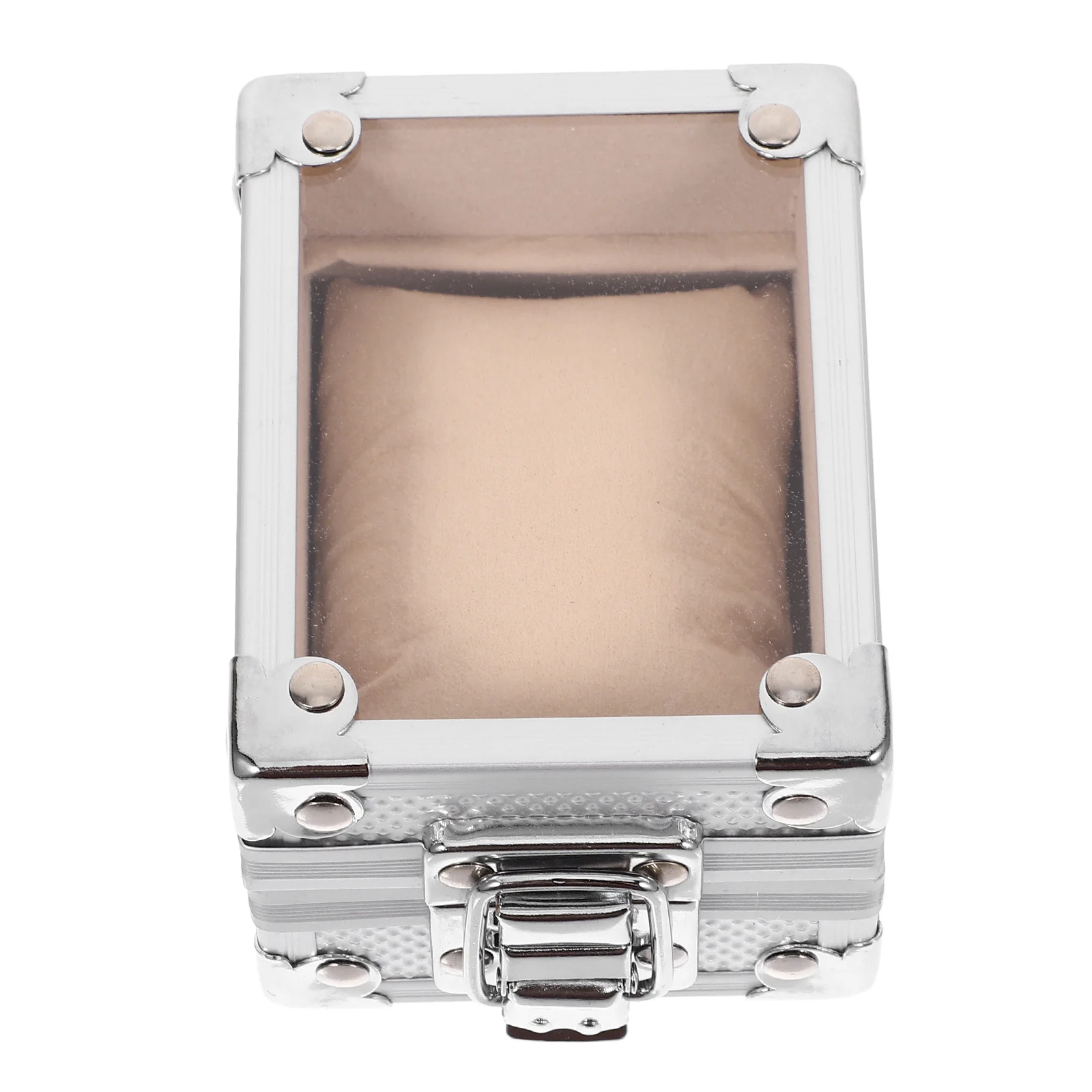 

Single Watch Winder Durable Case Compact Mini Storage Box Flexible Pillow Adjustable Size Travel Watch Shaker