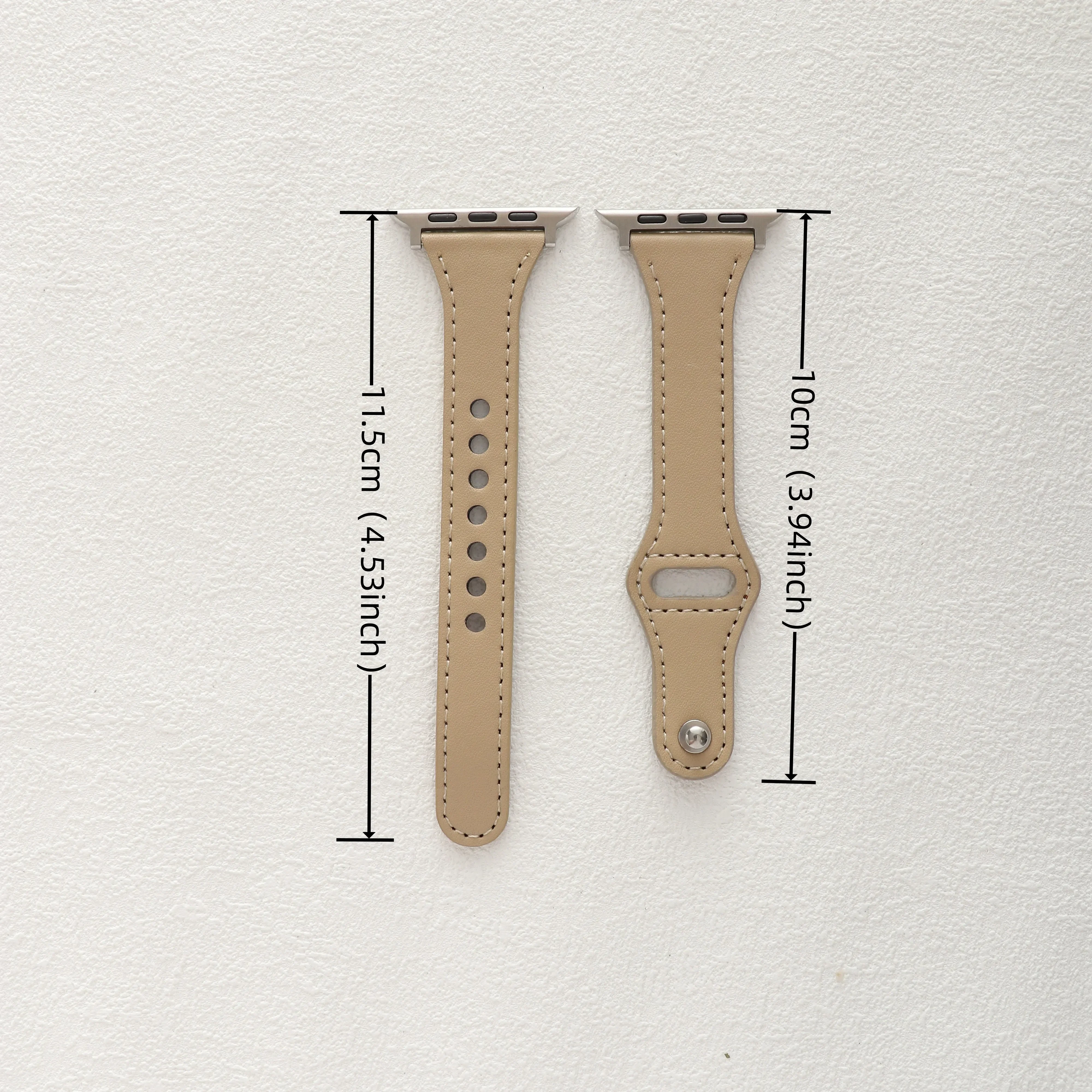 حزام جلدي عالي الجودة لسلسلة iwatch Ultra 49mm 8 41mm 45mm 7 SE 654321 44mm حلقة أنحل لسوار ساعة Apple 42mm 40mm