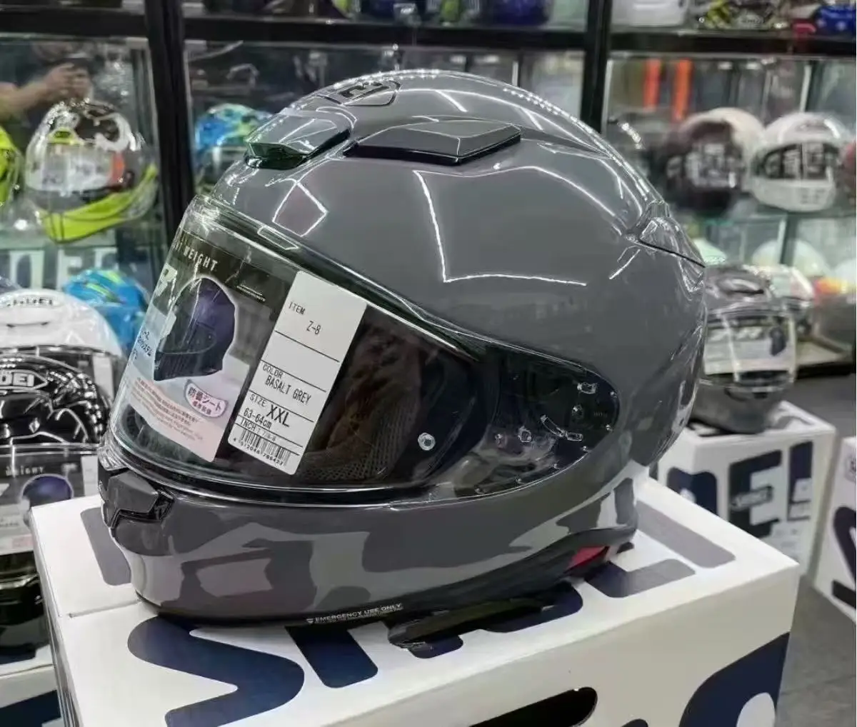 

Full Face Motorcycle helmet Z8 Z-8 NXR2 glossy grey Riding Motocross Racing Motobike Helmet Casco De Motocicleta