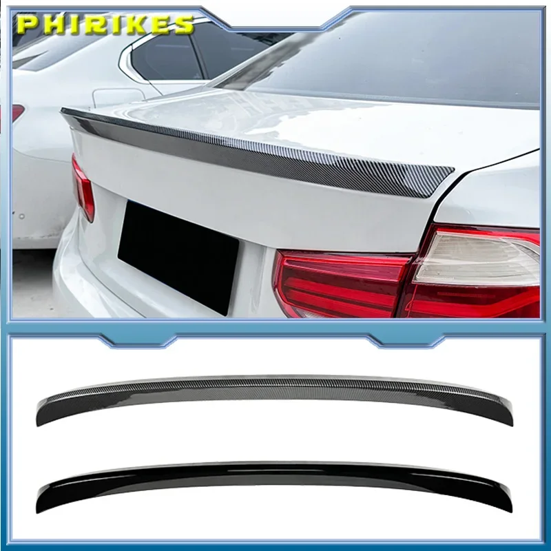 

Для BMW 3 серии F30 2013-2019 318i 320i 325i CSL: задний спойлер на крышу, боковой спойлер, накладка на багажник, комплект обвеса из ABS-пластика