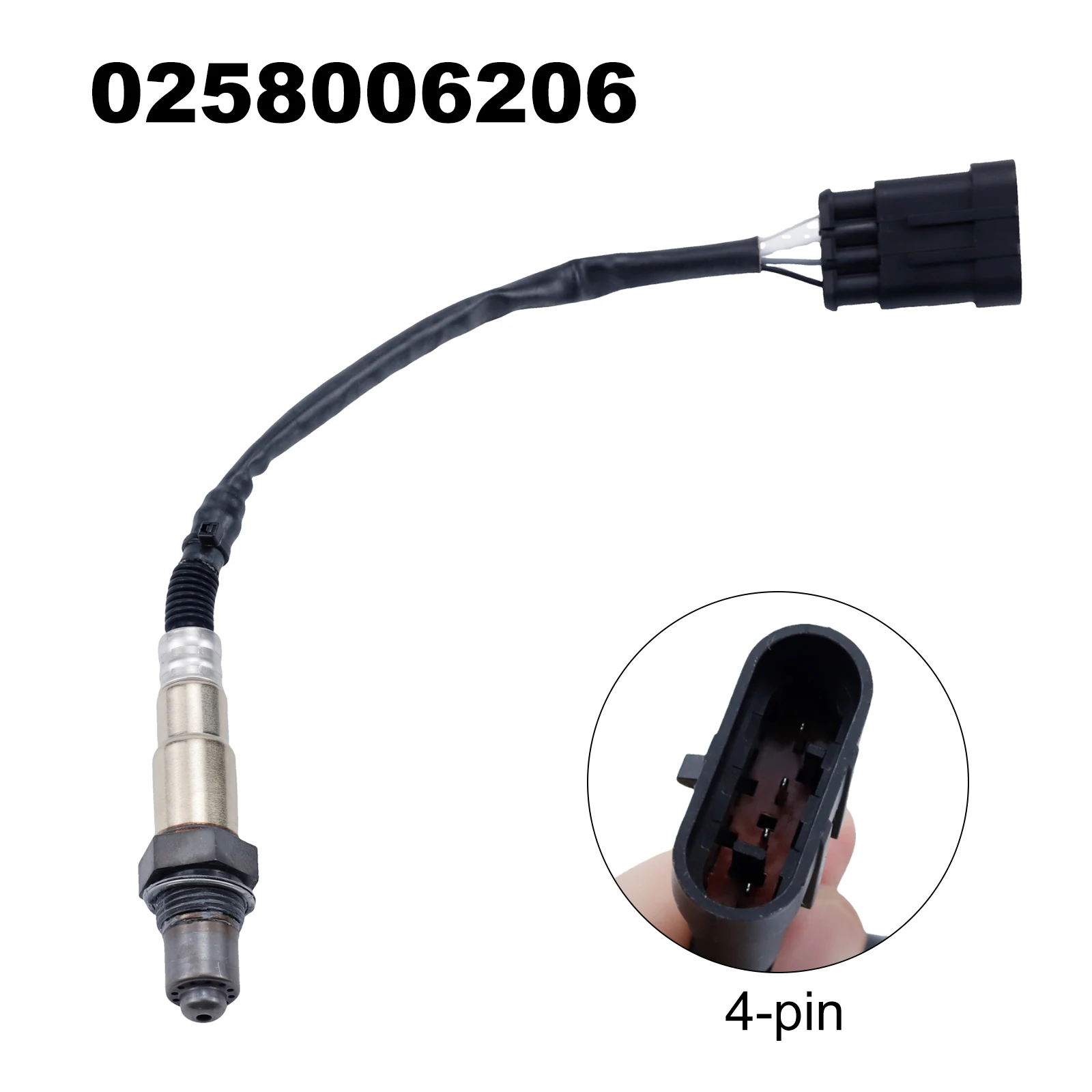 Oxygen Sensor 0258006206 For ALFA ROMEO 147 166 GT GTV SPIDER FIAT 500 BRAVO DOBLO LINEA PUNTO STILO 46751082 504083015 46474584