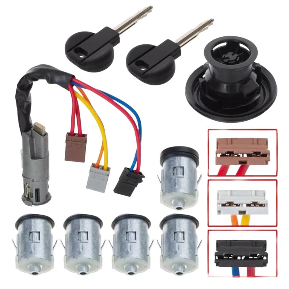 

Car Lock Set Ignition Switch Kit 4162F4 4162L9 4162S1 For Fiat For Scudo Door Lock Ignition Switches Accessories