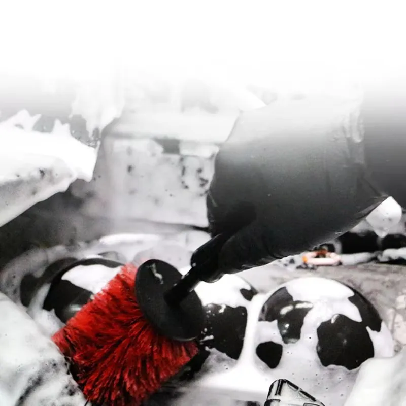 45 سنتيمتر عجلة السيارة فرشاة غسيل متعددة الوظائف سيارة عجلة حافة الإطارات تنظيف فرشاة لينة غير خدش العناية بالسيارات بالتفصيل غسل أدوات