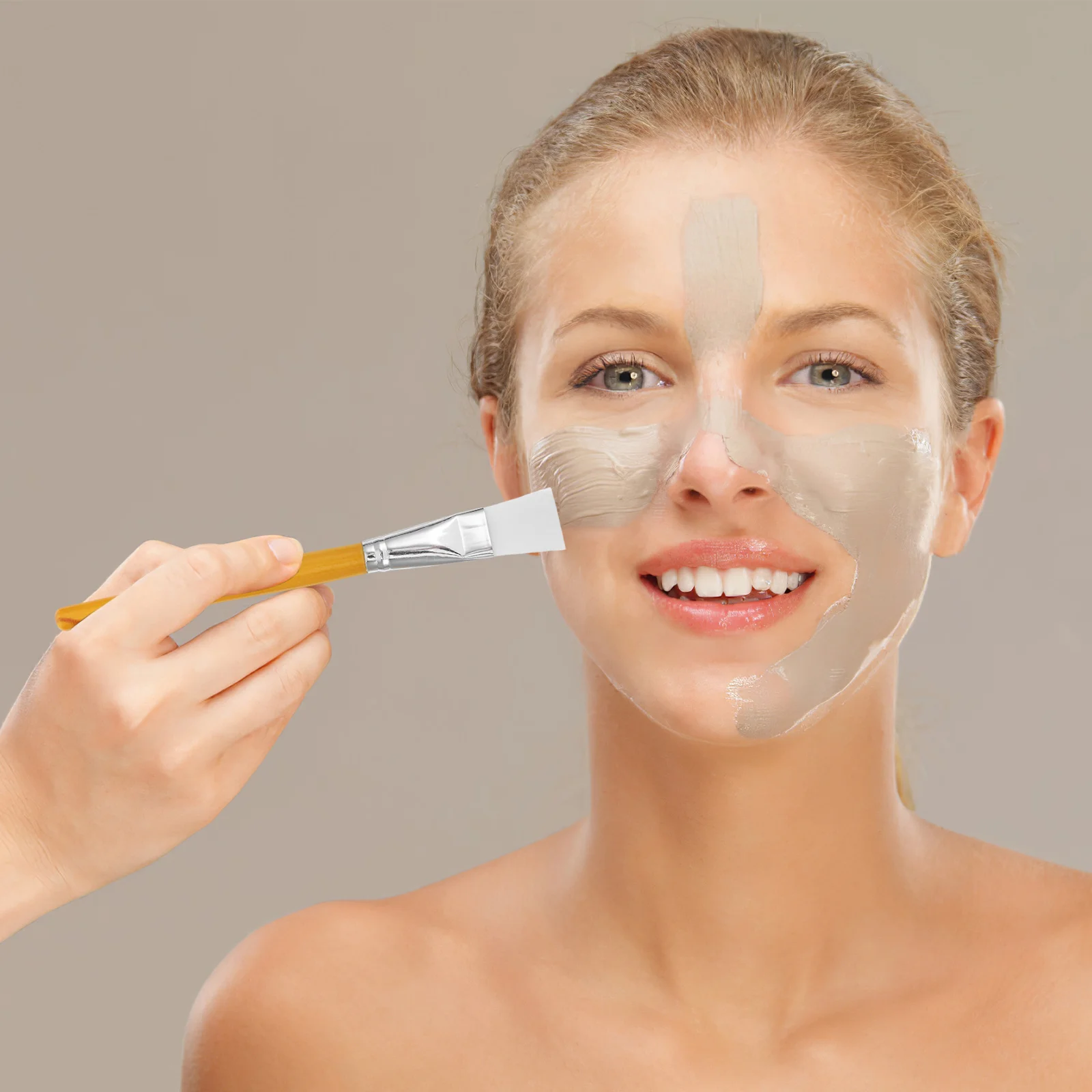 

2 Pcs Mask Brush Spa Make Esthetician Facials Face to Apply for Applicator Moisturizing